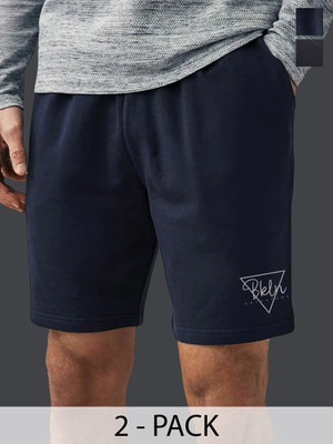 Moda Rapido Solid Men Black Regular Shorts