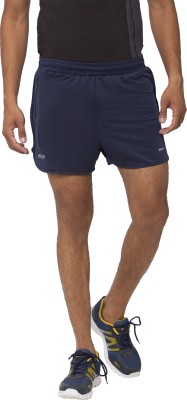 BLACK PANTHER Solid Men Blue Basic Shorts