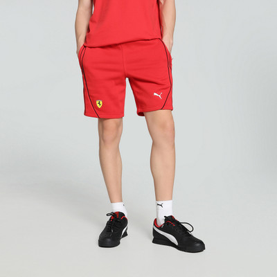 PUMA Solid Men Red Regular Shorts