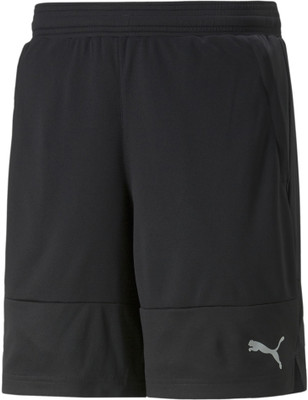 PUMA Color Block Men Grey Sports Shorts