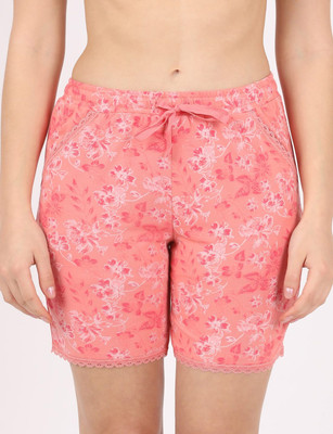 JOCKEY Printed Women Orange Regular Shorts