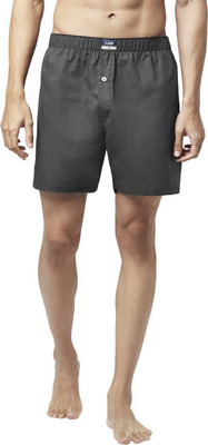 Ajile By Pantaloons Solid Men Dark Blue Boxer Shorts