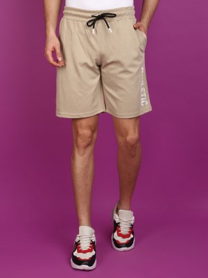 V-MART Solid Men Beige, Beige Sports Shorts