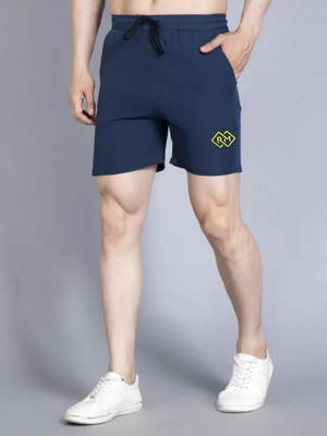 CHITRA STYLE Printed Men Dark Blue Sports Shorts