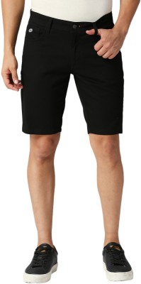 KILLER Solid Men Black Casual Shorts