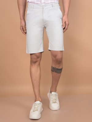 CRIMSOUNE CLUB Solid Men Grey Casual Shorts