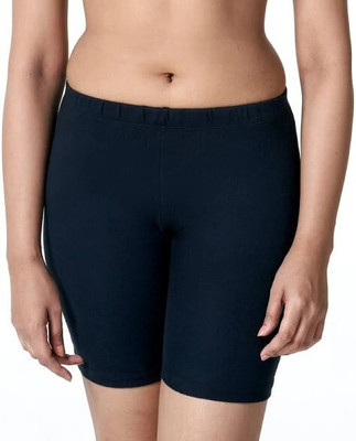 Krispar Solid Women Blue Cycling Shorts