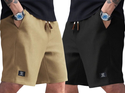 sti Self Design Men Multicolor Regular Shorts