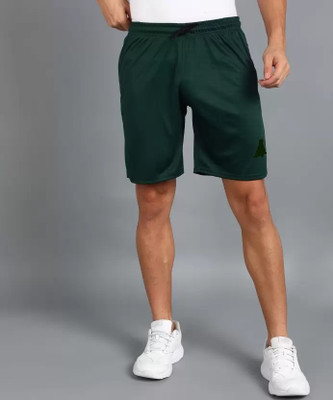 DISSMI Self Design Men Dark Blue Regular Shorts