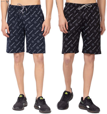 cozy cove Printed Men Multicolor Regular Shorts