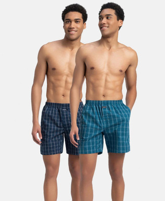 JOCKEY Checkered Men Multicolor Boxer Shorts