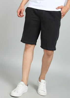 HIGHLANDER Solid Men Grey Regular Shorts