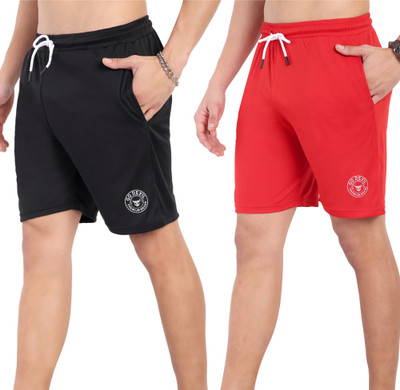 Go Devil Solid Men Multicolor Casual Shorts