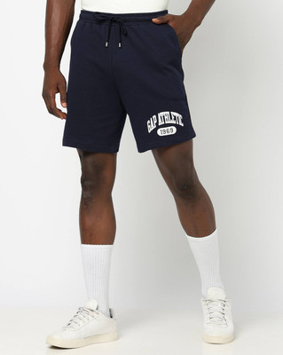 GAP Printed Men Blue Regular Shorts