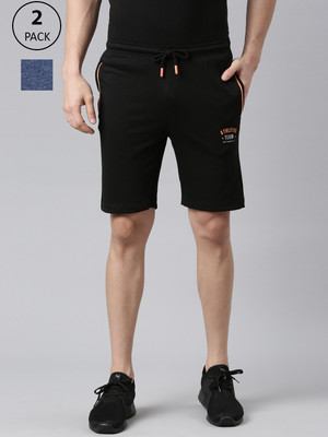 Force NXT Solid Men Multicolor Bermuda Shorts