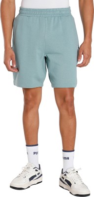 PUMA Solid Men Grey Sports Shorts