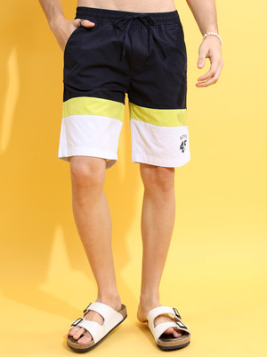 HIGHLANDER Solid Men Multicolor Casual Shorts