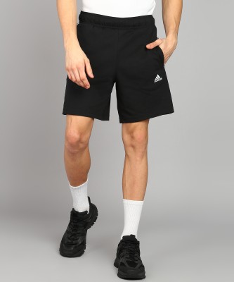 ADIDAS Printed Men Black Sports Shorts