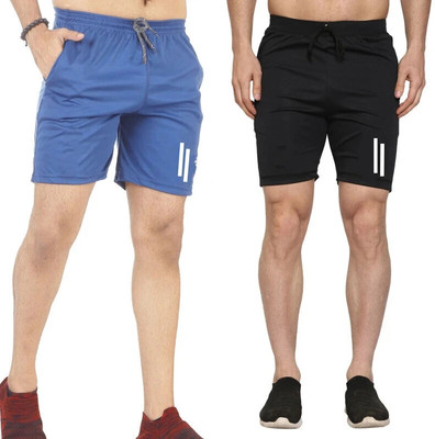 FARSH Striped Men Multicolor Sports Shorts
