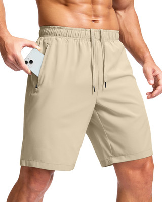 A F O Solid Men Beige Boxer Shorts