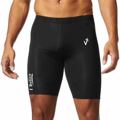 Justwin Solid Men Reversible Black Sports Shorts, Gym Shorts, Cycling Shorts