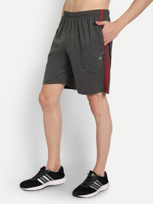 Zeffit Solid Men Multicolor Sports Shorts