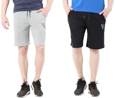 VAN HEUSEN Solid Men Multicolor Regular Shorts