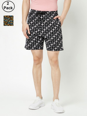 TT Printed Men Multicolor Bermuda Shorts
