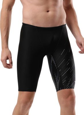 SPEEDO Printed Men Black Swim Shorts