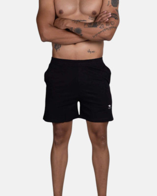 Erobold Solid Men Black Basic Shorts