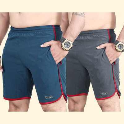 DARSHAN CREATION Solid Men Multicolor Sports Shorts