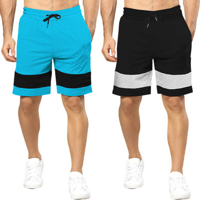 TRIPR Color Block Men Multicolor Regular Shorts