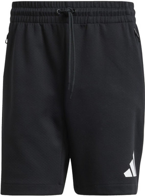 ADIDAS Printed Men Black Sports Shorts