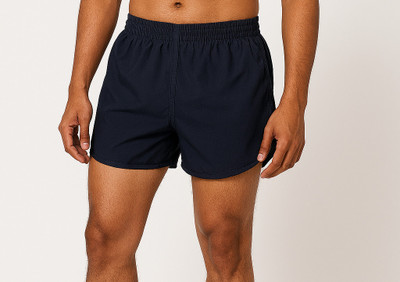 Suggest Sports Solid Men Dark Green Regular Shorts