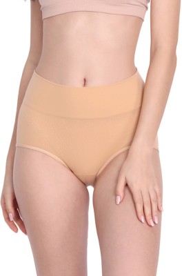 Flenzy Solid Women Beige Gym Shorts