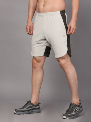 NEXGEN CLUB Solid Men Grey Sports Shorts