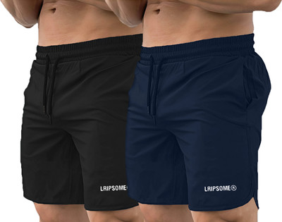 Lripsome Printed Men Black, Dark Blue Boxer Shorts
