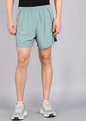 PUMA Solid Men Green Sports Shorts