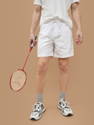 Fame Forever by Lifestyle Solid Men White Basic Shorts