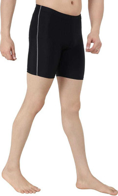 SS CASUAL Solid Men Black Tights