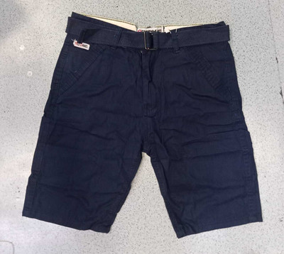 RCS Solid Men Dark Blue Chino Shorts