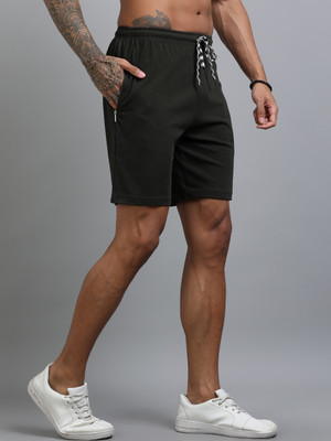 HIBEX POLO Solid Men Multicolor Bermuda Shorts