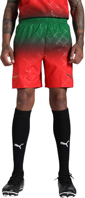 PUMA Printed Men Red Sports Shorts