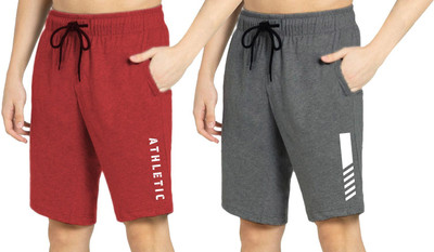 Kartblack Graphic Print Men Multicolor Basic Shorts