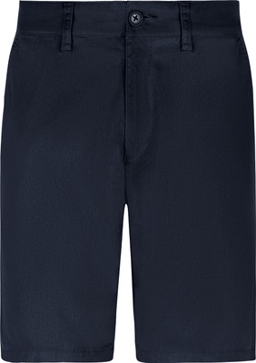 XYXX Solid Men Dark Blue Chino Shorts