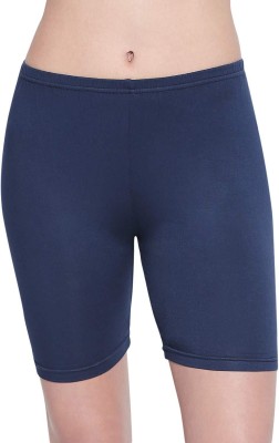 SKDREAMS Solid Women Blue Cycling Shorts