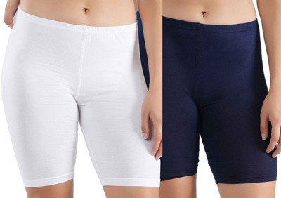 Florafit Solid Women Multicolor Cycling Shorts