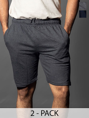 Moda Rapido Solid Men Blue Regular Shorts