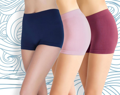 Maitri Solid Women Multicolor Gym Shorts