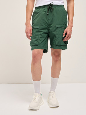 THE BEAR HOUSE Solid Men Blue Regular Shorts